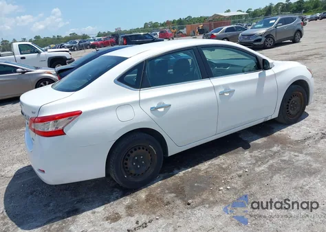 2014 Nissan Sentra Fe+ S/Fe+ Sv/S/Sl/Sr/Sv из США, поврежденный, VIN 3N1AB7AP4EY270772